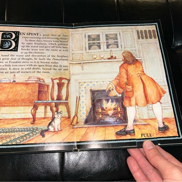 The Remarkable Mr. Franklin A Hallmark  Pop Up Book Hardcover - Picture 9 of 14